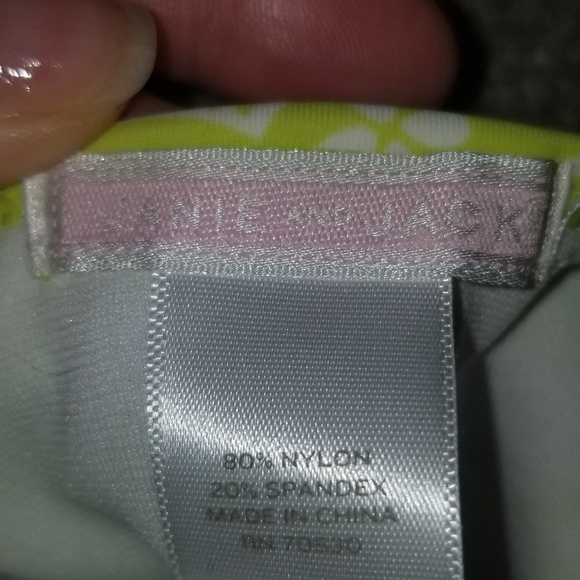 Janie and Jack one piece swimsuit~12-18 months - Picture 7 of 9